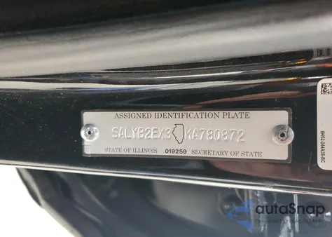 2019 Land Rover Range Rover Velar S z USA, uszkodzony, nr VIN SALYB2EX3KA780872